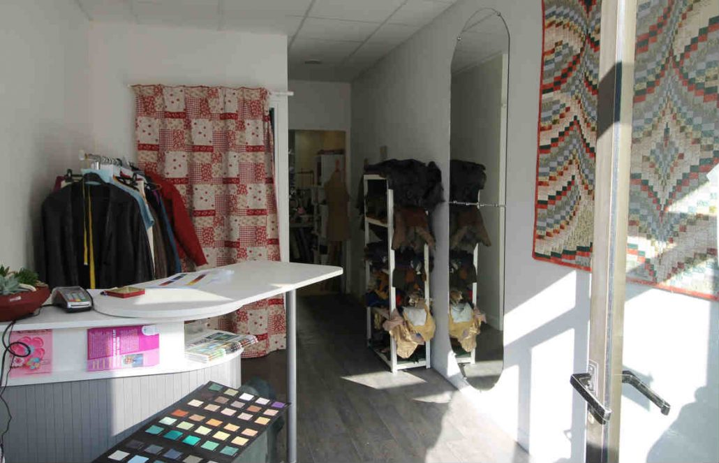 atelier de couture - espace d'accueil